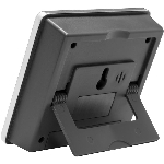 Minuterie numérique aimantée grandes dimensions de 100 minutes à pile en acier inoxydable