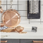 Minuterie numérique aimantée grandes dimensions de 100 minutes à pile en acier inoxydable