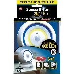 Lumière à DEL portative activée par mouvement Sensor Brite fonctionnant à piles