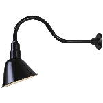 Luminaire extérieur pour affiche de 200 W, noir lustré