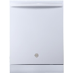 Lave-vaisselle encastrable avec console entièrement intégrée, 24 po, blanc