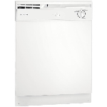 Lave-vaisselle encastrable de 24 po, blanc