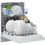 Lave-vaisselle encastrable de 24 po, blanc