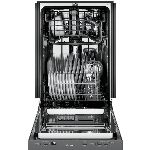 Lave-vaisselle encastré en acier inoxydable, 18 po