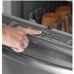 Lave-vaisselle encastré de 24 po avec cuve longue, ardoise