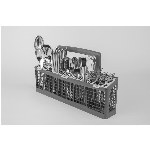 Lave-vaisselle encastré de 24 po avec cuve longue, ardoise