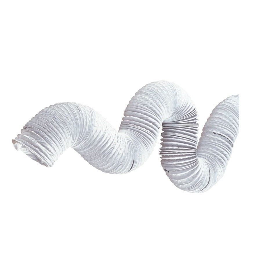 Conduit flexible en vinyle blanc, 3 po x 10 pi