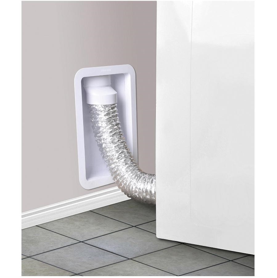 Boîte pour conduit de sécheuse encastré, blanc, 31/2 po x 12 po x 19 po Boîte pour conduit de sécheuse encastré, blanc, 31/2 po x 12 po x 19 po