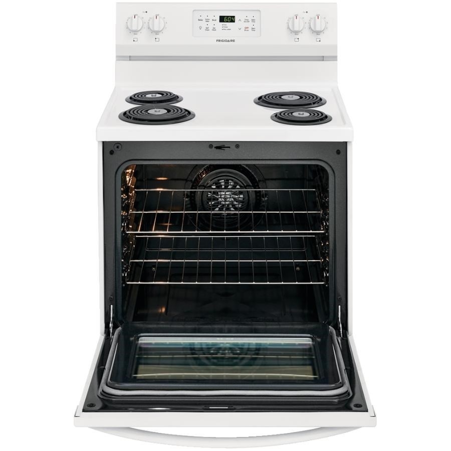 Cuisinière électrique de 30 po à serpentins avec four blanc