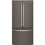 Réfrigérateur à 2 portes de 24,8 pieds cubes avec congélateur au bas, ardoise (PNE25NMLKES)