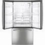 Réfrigérateur à 2 portes de 24,8 pieds cubes avec congélateur a