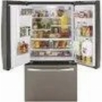 Réfrigérateur à deux portes de 25,5 pieds cubes avec congélateu