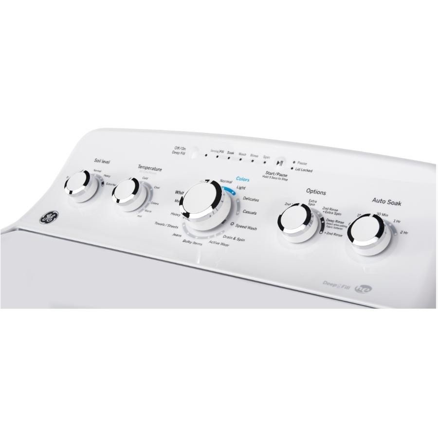 Lessiveuse Lp008 Lessiveuse de 5,0 pieds cubes à chargement par le dessus, blanc