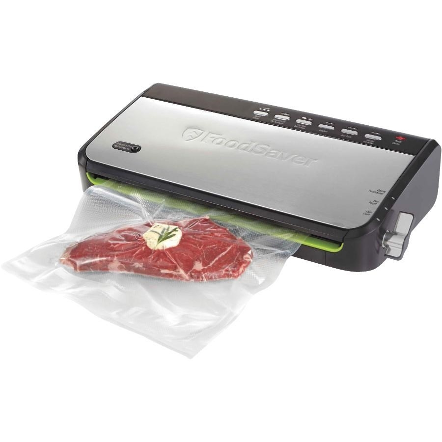 Scelleuse sous vide électrique FoodSaver, acier inoxydable