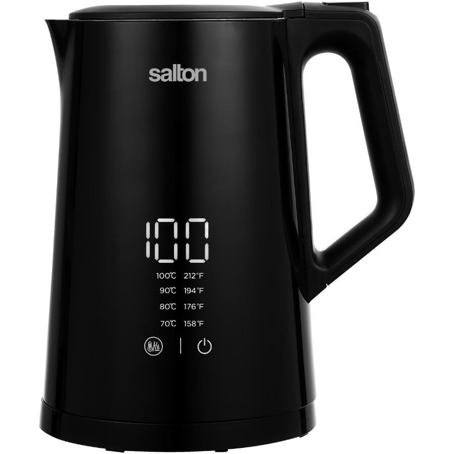 MosJos Pichet Transparent En Acrylique Avec Couvercle (2041,2 G), Léger, Incassable, Sans BPA, Idéal Pour