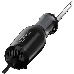 Couteau électrique ComfortGrip de 9 po, noir