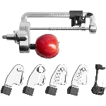 Coupe-légumes en spirale avec accessoires pour peler, évider et trancher