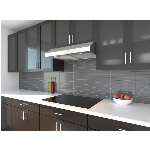 Hotte de cuisinière en acier inoxydable, 30 po et 25 pieds cubes/minute