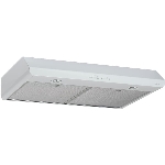 Hotte de cuisinière de 30 po blanche, à montage sous l'armoire