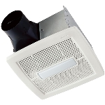 Ventilateur de salle de bains collection Invent avec lumière DEL, 110 pieds cubes/minute et 1 sone