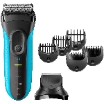Rasoir rechargeable humide/sec 3-en-1 pour hommes