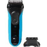 Rasoir rechargeable humide/sec 3-en-1 pour hommes
