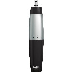 Tondeuse hygiénique pour oreilles, nez et sourcils à fonctionnement à pile, à sec ou humide