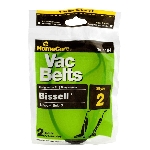 Paquet de 2 courroies pour aspirateur Bissell/Singer