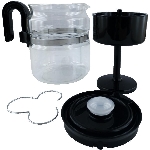 Percolateur en verre de 8 tasses