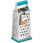 Râpe à 4 faces en acier inoxydable pour fromage, bleu