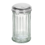 Sucrier en verre de 12 oz avec couvercle en acier inoxydable