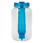 Distributeur de boisson de 1 gallon en plastique avec infuseur, couleurs assorties