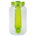 Distributeur de boisson de 1 gallon en plastique avec infuseur, couleurs assorties