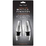 Paquet de 2 becs verseurs en acier inoxydable pour bouteille