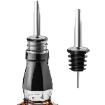 Paquet de 2 becs verseurs en acier inoxydable pour bouteille