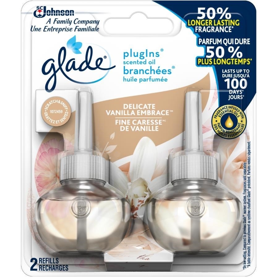 Paquet de 2 recharges pour assainisseur d'air Huile parfumée, vanille ...