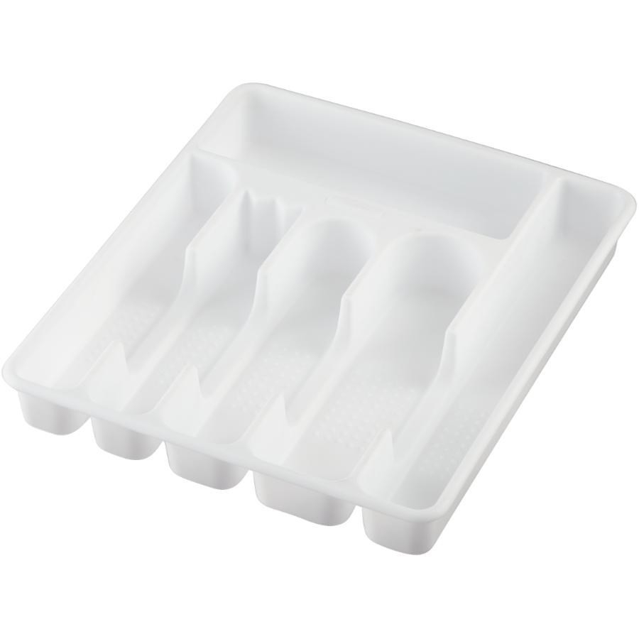 Plateaux Utilitaires Blancs - Dimensions 14 3/4 X 8 1/4 X 1 1/2 Pouces - Profonds - Neufs