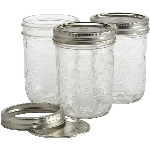 Paquet de 12 bocaux Mason de 500 ml