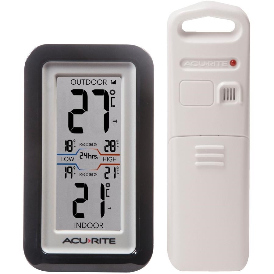 Thermomètre Sans Fil Intérieur Extérieur - 3 Capteurs à Distance, Écran Couleur LCD, Affichage Température & Humidité En Temps Réel