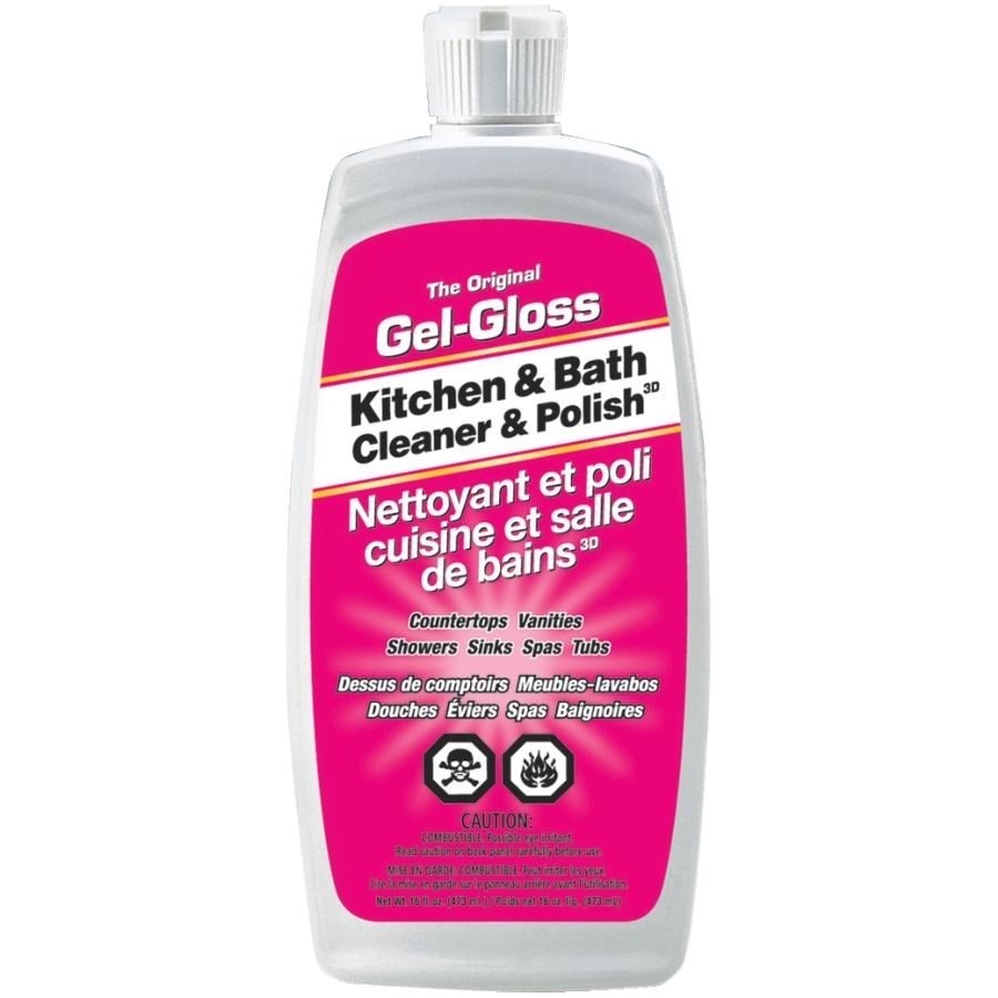 Nettoyant Gel-Gloss, fibre de verre, 16 oz