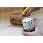 Produit de finition à la cire d'abeilles pour bol à salade, 7 oz