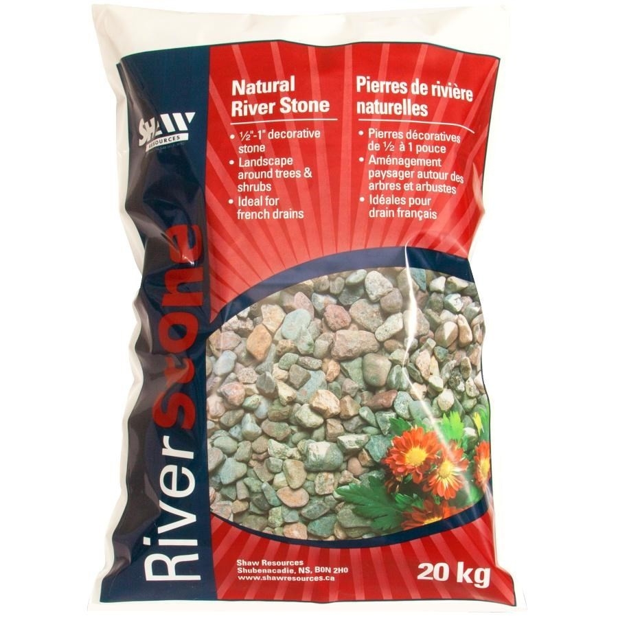 Pierres Décoratives RockinColour Bleu Azur - 20mm - Sac 14-15kg - Pour Jardin, Allées, Décoration Extérieure