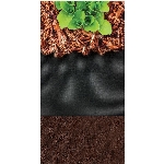 Toile géotextile de 3 pi x 50 pi, bon 5 ans