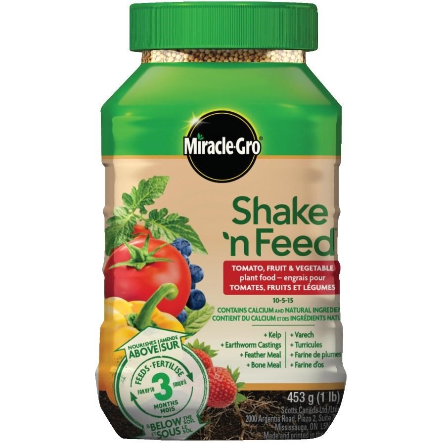 Engrais Shake n Feed pour fruits et légumes, 453g