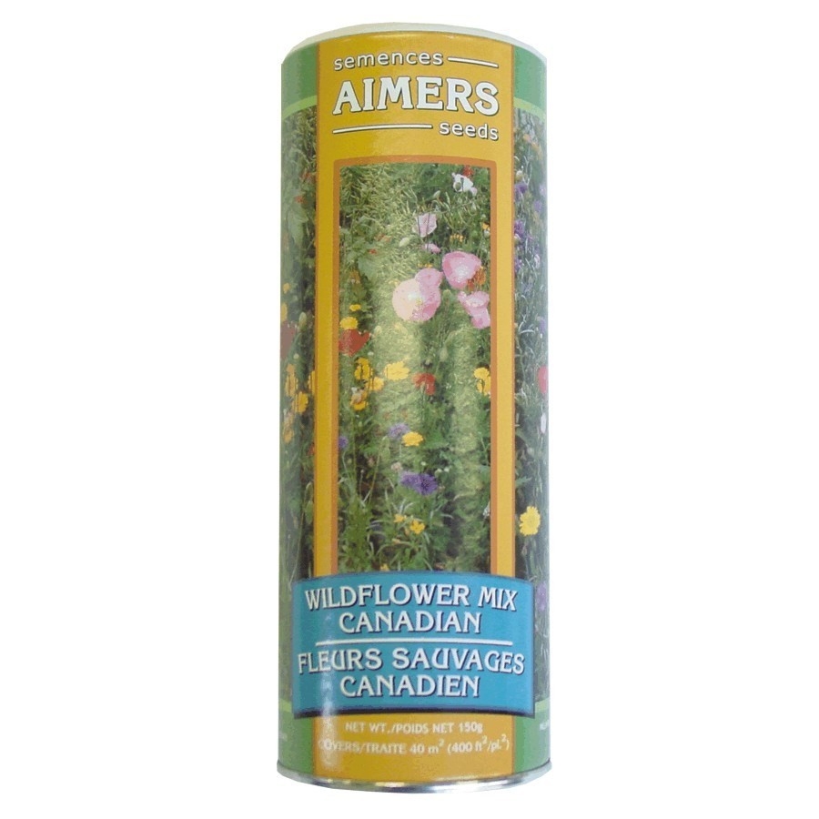 Semences de fleurs sauvages canadiennes assorties, 150 g