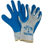 Gants de travail en latex enduits de caoutchouc pour cols bleus, moyen