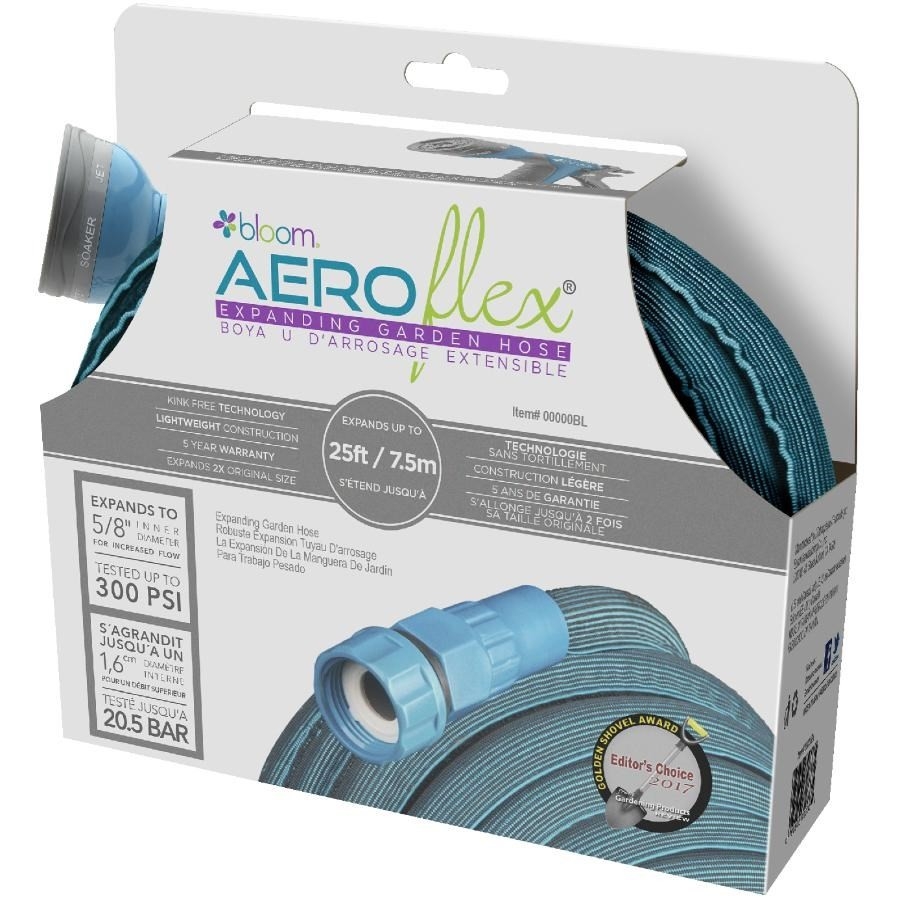 Boyau d'arrosage extensible AeroFlex de 25 pi avec ensemble de buse