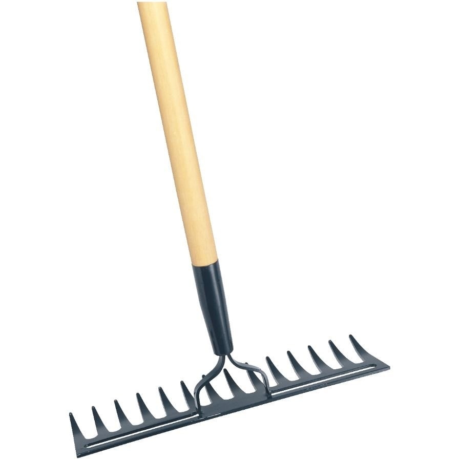 Râteau Dents Courbes Forgé Pour Cailloux Avec Manche LEBORGNE "375161