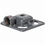 Arroseur en fonte pour pelouse avec couverture carrée