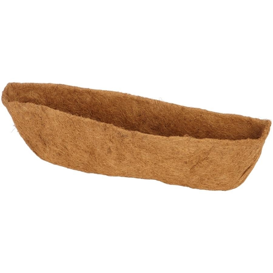 Doublure Fibre De Coco Pour Jardinières Murales Et Suspensions - 50 Cm, Naturelle Et Durable
